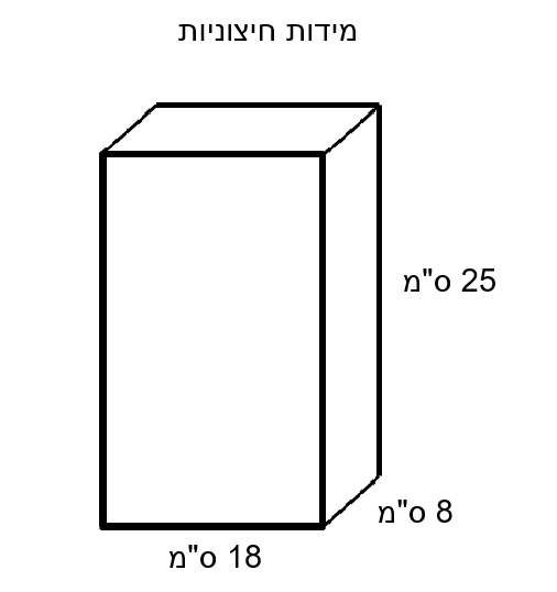 ארון ל-48 מפתחות הסדרה הקטנה - שרטוט