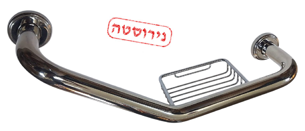 ידית אחיזה L עם סבוניה SL16