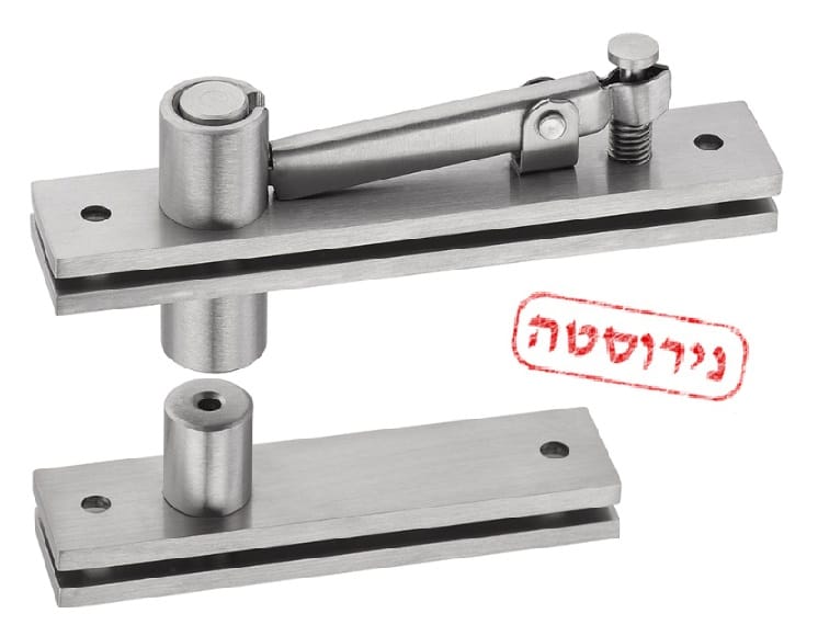 ציר פיבוט ישר נירוסטה עד 80 ק