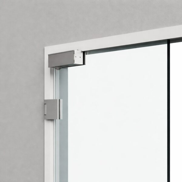 סוגר הידראולי לדלת זכוכית זרוע רגילה