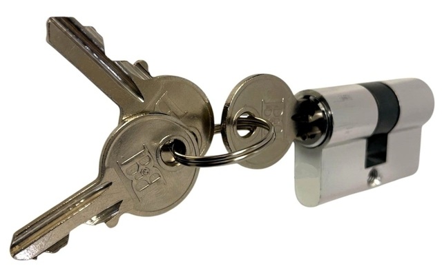 צילינדר קצר לדלתות זכוכית 46 מ"מ